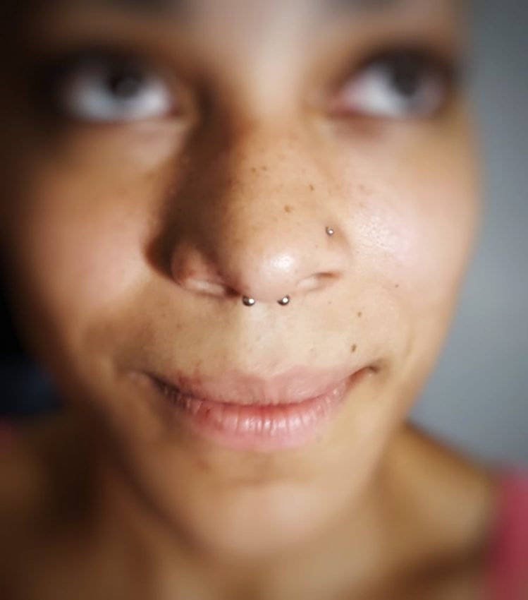Piercing work by Julie