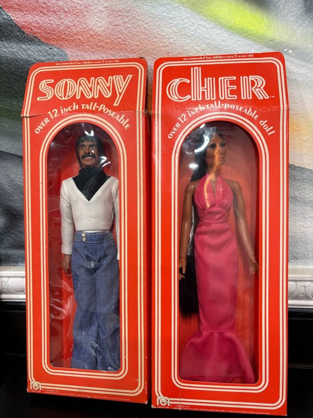 Vintage Sonny & Cher dolls — one-of-a-kind finds