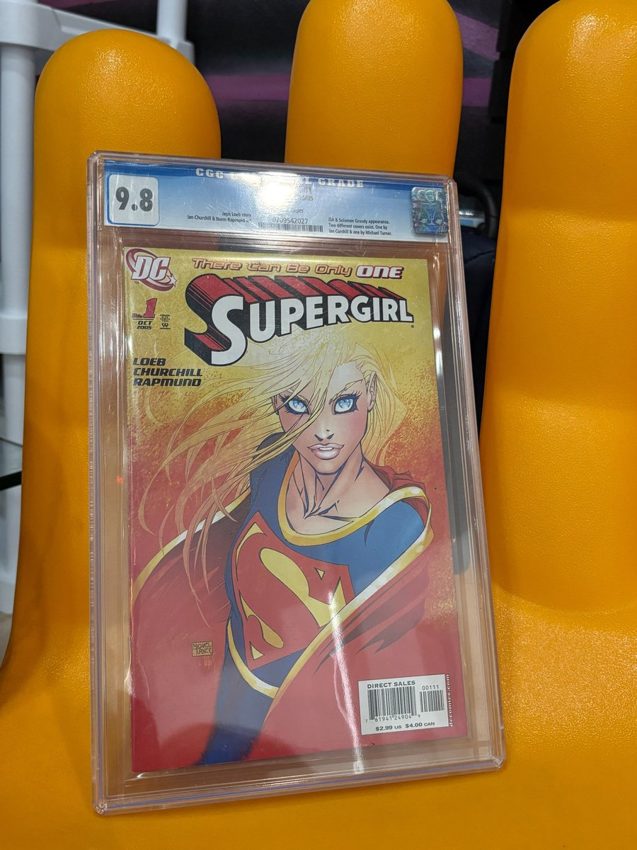 Supergirl — CGC graded 9.8