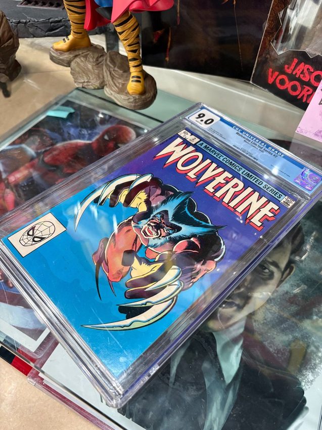 Graded Wolverine comic