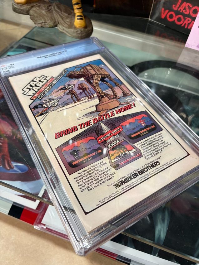 Vintage graded comic